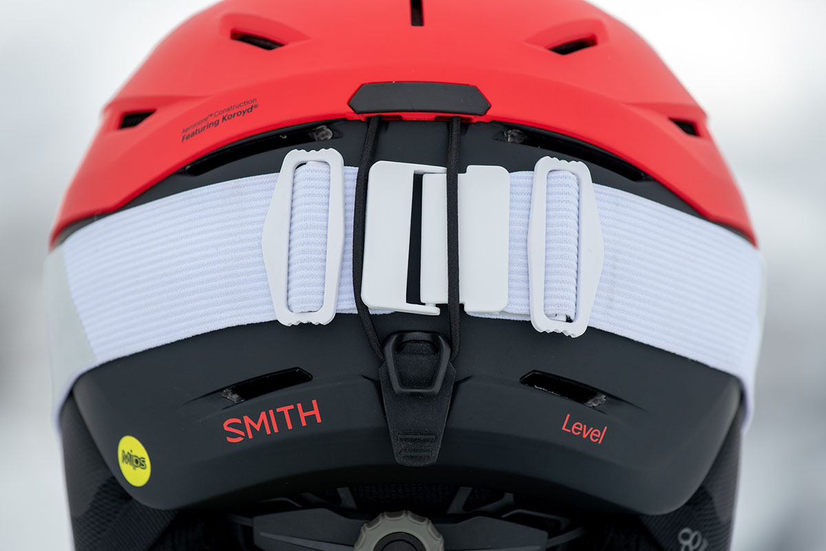 Smith Level MIPS snow helmet (goggle retention clip)